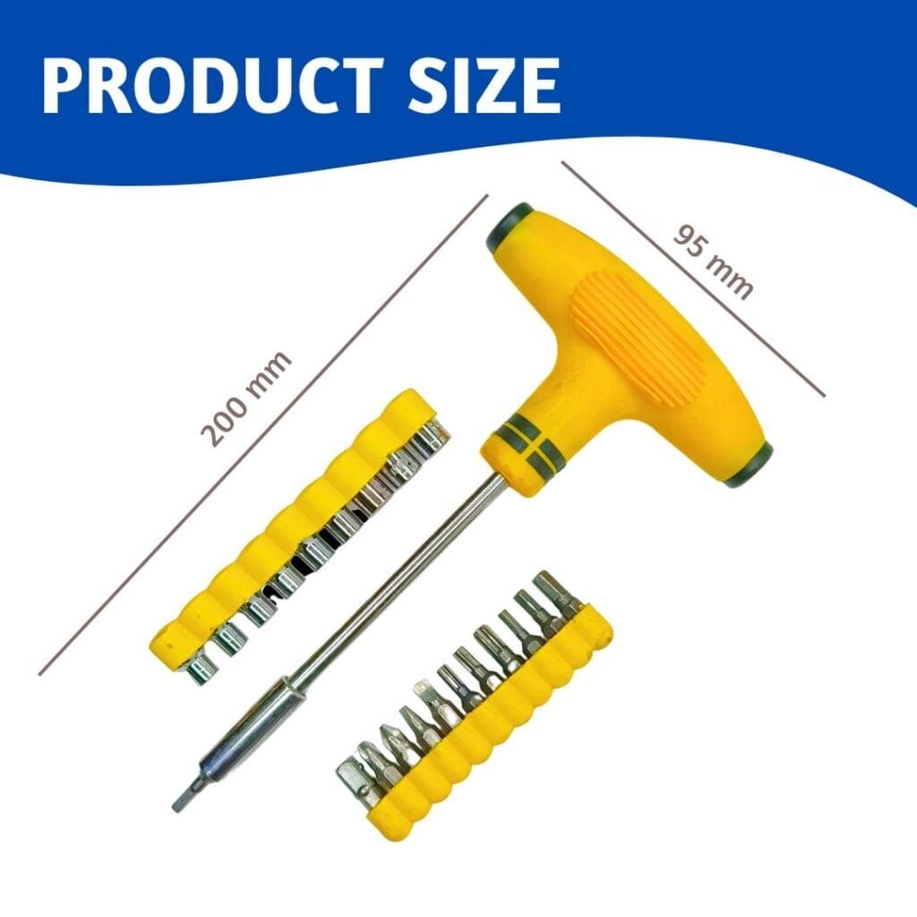 T Handle Socket Set (Set of 21)