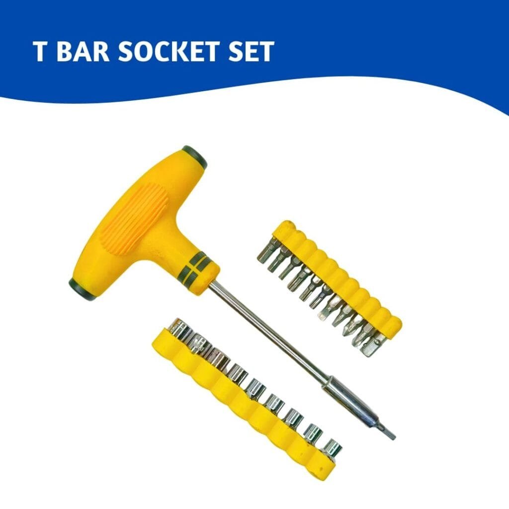 T Handle Socket Set (Set of 21)