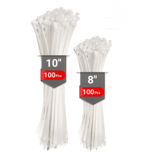 Tie Wraps 8″, 10″ (100pcs)