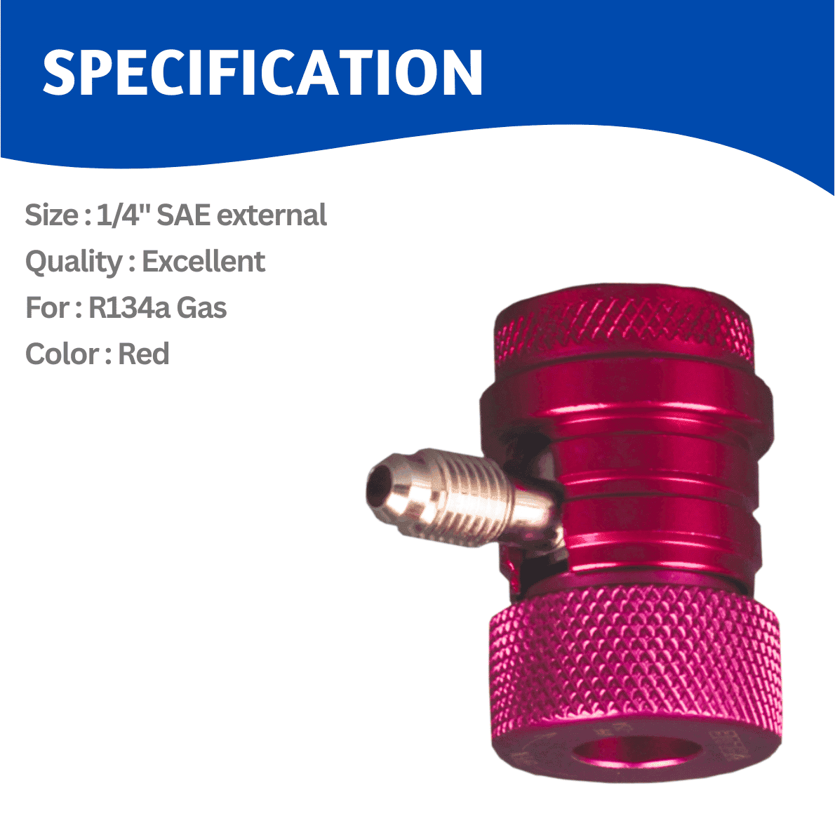 Value Coupler Car AC Red - Image 3