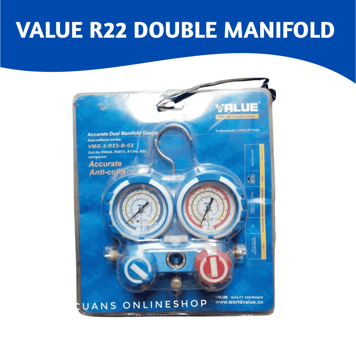 Value Manifold Gauge R22 - Image 3