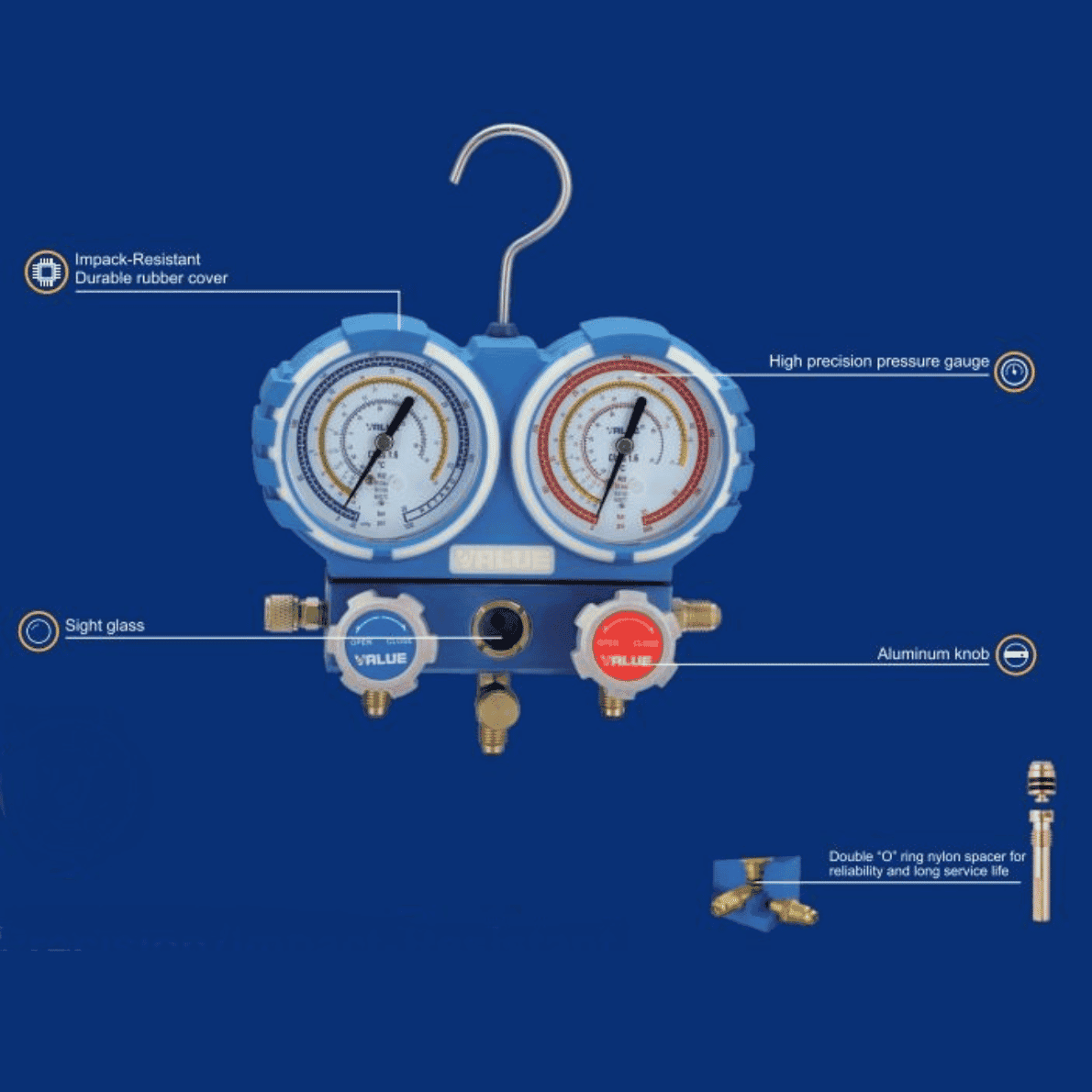 Value Manifold Gauge R22 - Image 4