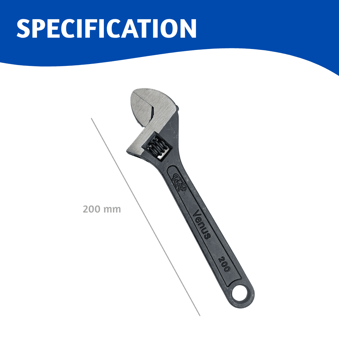 Wrench Tool Venus 8 Adjustable