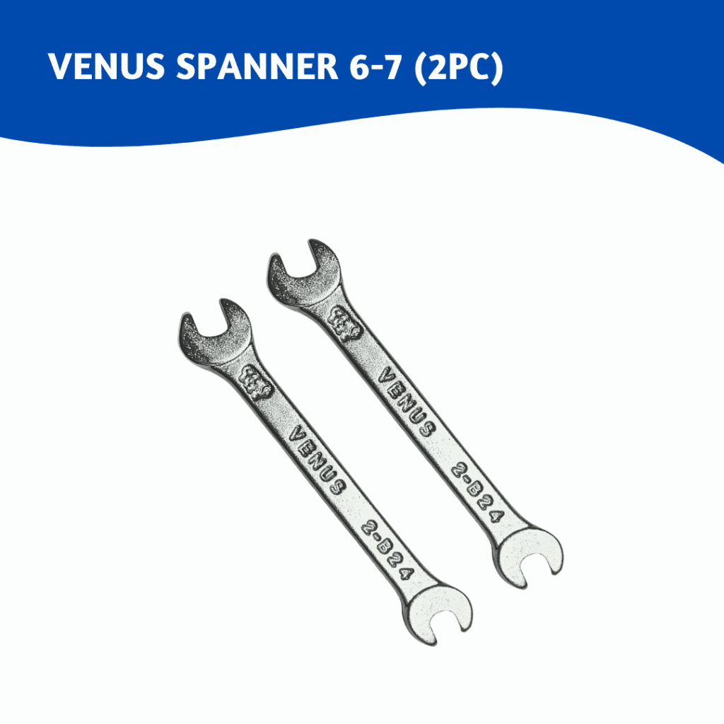 Spanner Double Ended 6 7 (Pack of 2)
