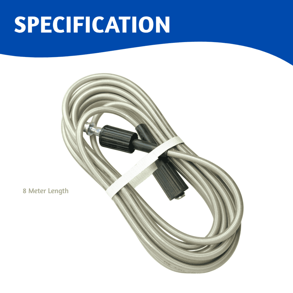 Hose Pipe For Pressure Washer 8m